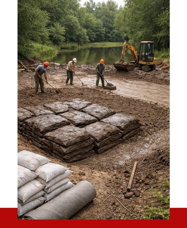 Купить глину для пруда в Кемерово от 4683 р. с доставкой | ПРОНЕРУДКмр