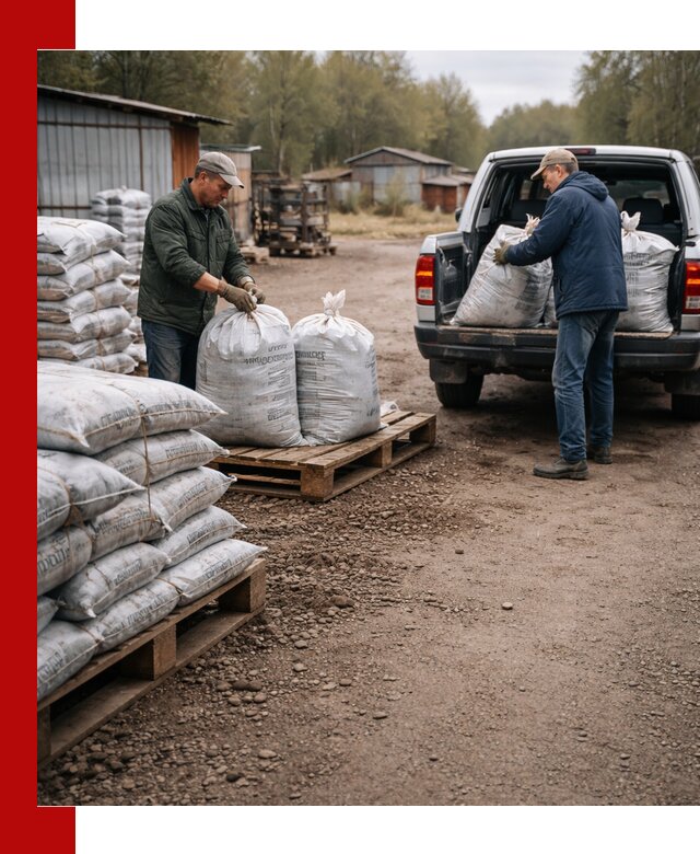 Купить конский навоз в мешках с доставкой в Кемерово