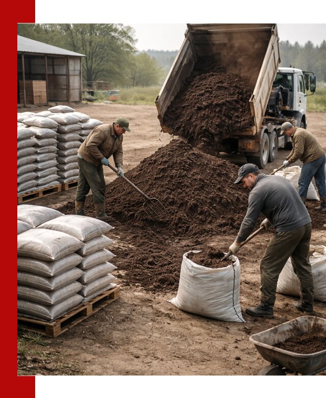 Доставка компоста оптом и в розницу в Кемерово
