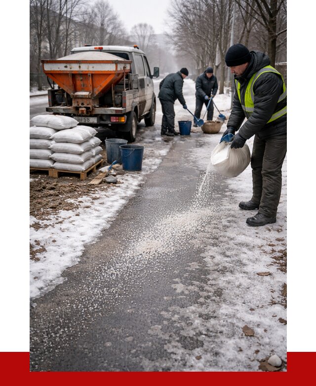 Реагент против гололеда в Кемерово с доставкой от 4683 р. | ПРОНЕРУДКмр