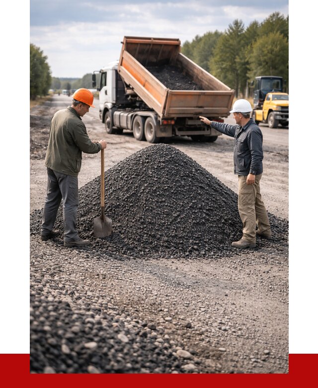 Купить асфальтовую крошку для дорог в Кемерово от 4371 р. | ПРОНЕРУДКмр