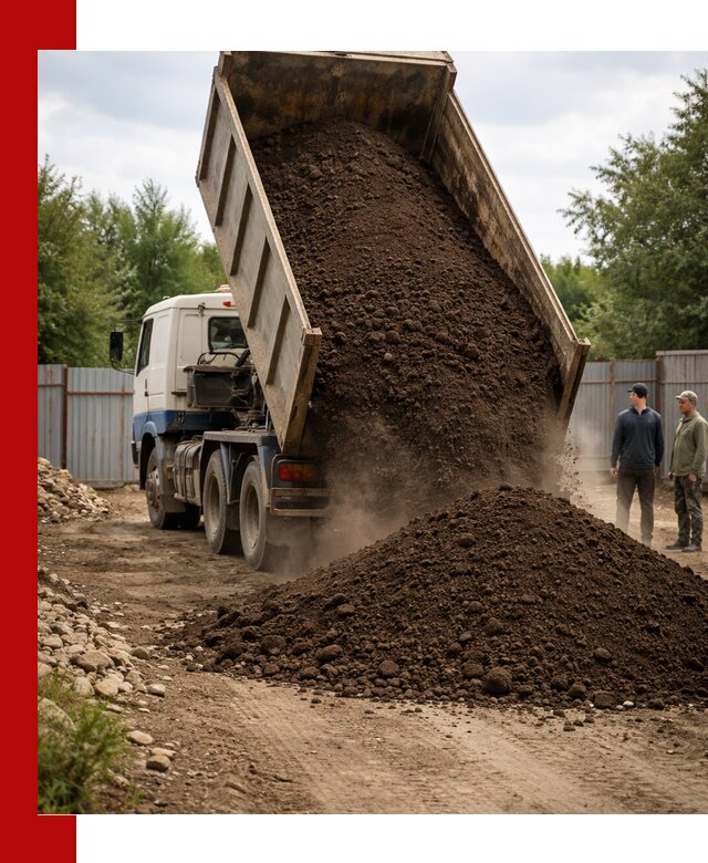 Доставка самосвалом 10 кубов в Кемерово быстро и надёжно