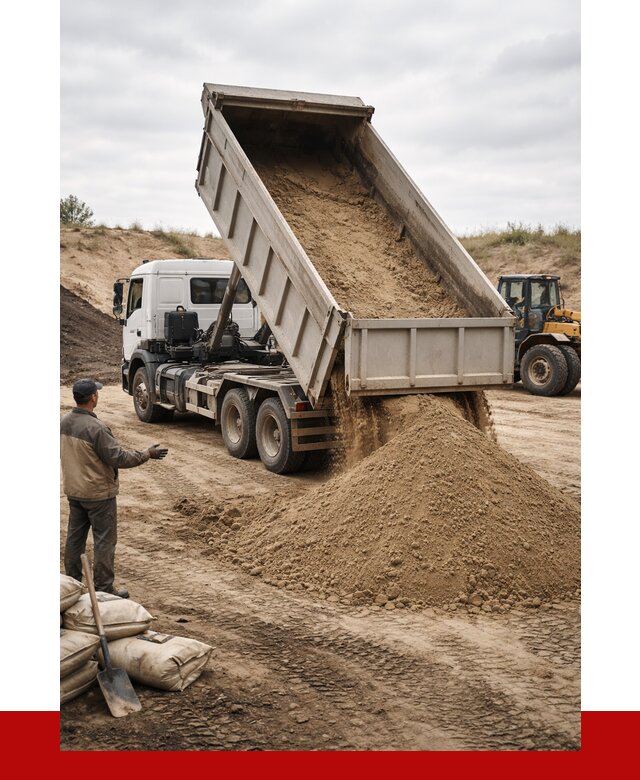 Доставка самосвалом 20 кубов в Кемерово от 7805 р. | ПРОНЕРУДКмр