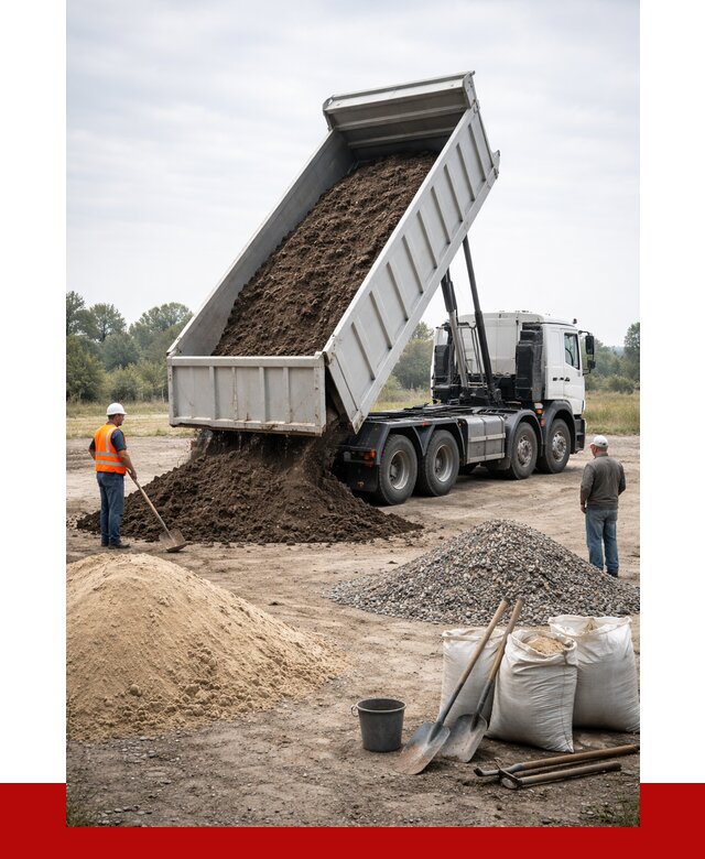 Доставка самосвалом 30 кубов в Кемерово от 8845 р. | ПРОНЕРУДКмр