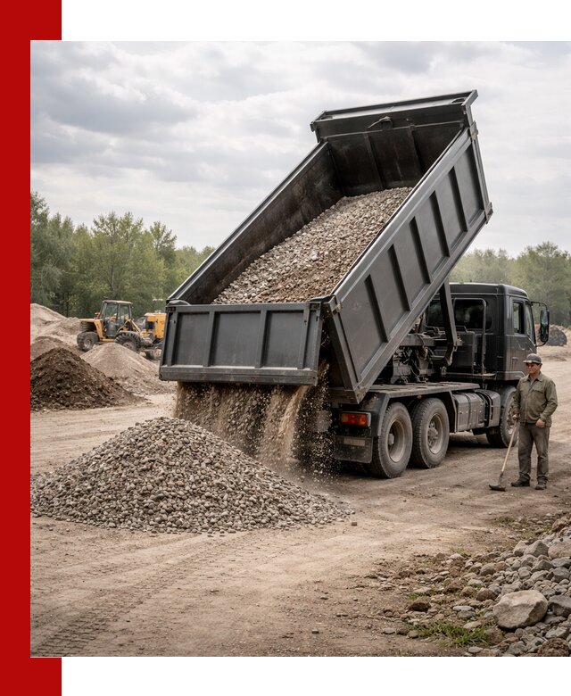 Доставка самосвалом 30 м3 по выгодным ценам в Кемерово