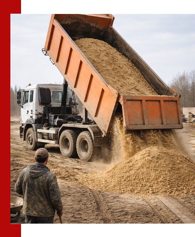 Аренда самосвала 20 тонн для перевозки грузов в Кемерово
