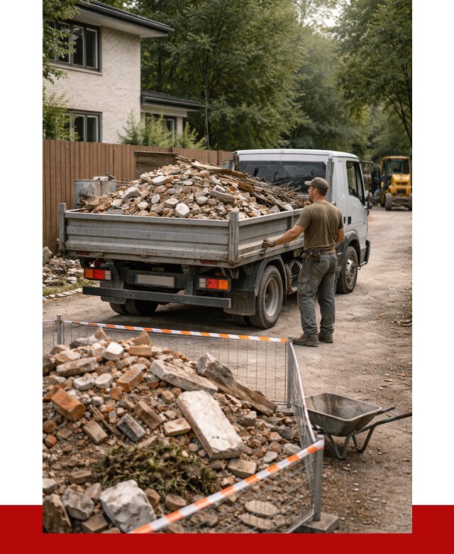 Вывоз строительного мусора с погрузкой в Кемерово от 7805 р | ПРОНЕРУДКмр