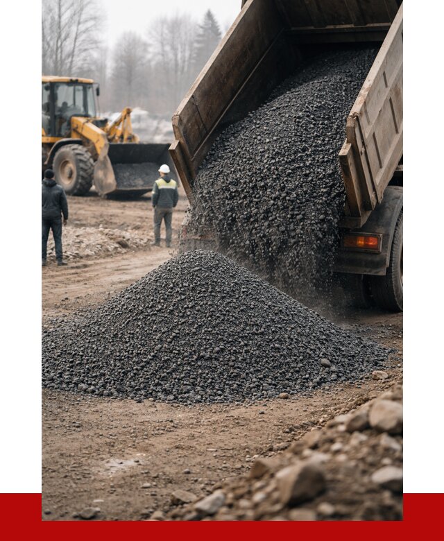 Асфальтовая крошка в Кемерово с доставкой от 1873 р. | ПРОНЕРУДКмр